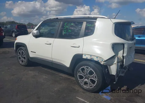 2015 Jeep Renegade Limited from USA, damaged, VIN ZACCJADT0FPB61081